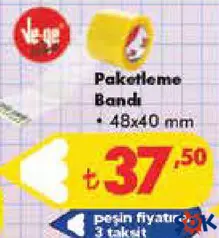 VE-GE PAKETLEME BANDI 47X40 MM VE-GE PAKETLEME BANDI 47X40 MM